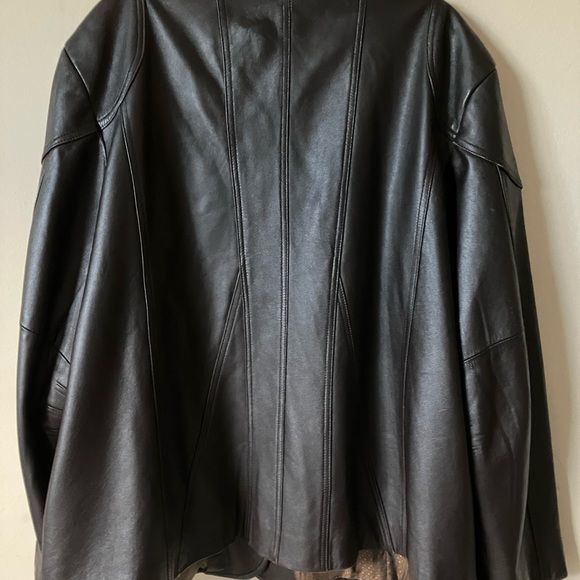LANE BRYANT  Leather Jacket - Picture 12 of 12